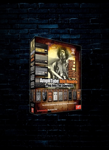 IK Multimedia AmpliTube Jimi Hendrix Guitar and Amp Effects Software (Download)