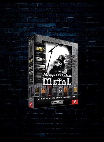 IK Multimedia AmpliTube Metal Guitar and Amp Effects Software (Download)