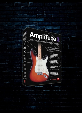 IK Multimedia AmpliTube 3 Guitar and Amp Effects Software (Download)