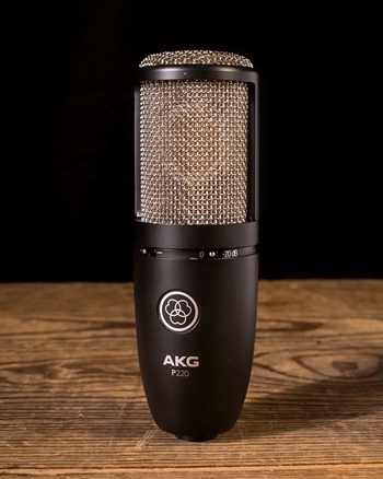 AKG P220 Large Diaphragm Condenser Microphone *USED*