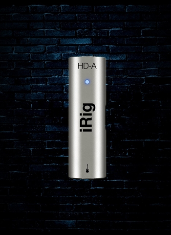 IK Multimedia iRig HD-A High-Def Guitar Interface for Android Devices