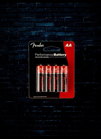 Fender Performance AA Batteries 4-Pack