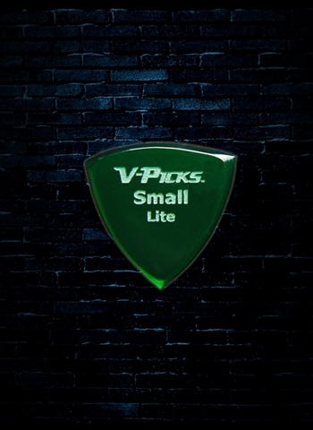 V-Picks 2.75mm Small Pointed Lite Pick - Emerald Green