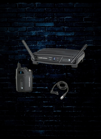 Audio-Technica ATW-1101/L Stack-Mount Digital Wireless System with Lavalier Microphone