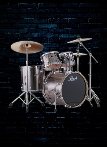 Pearl EXX725S/C Export EXX 5-Piece Drum Set - Smokey Chrome