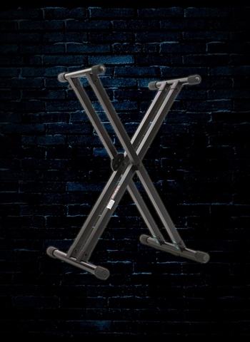 On Stage Stands KS8291 Lok-Tight Pro Double-X ERGO-LOK Keyboard Stand