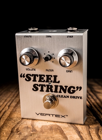 VERTEX Steel String Clean Drive Pedal