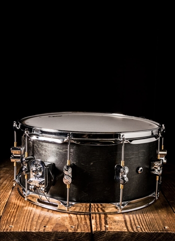 PDP PDSN6514BWCR - 6.5"x14" Concept Maple Snare Drum - Black Wax