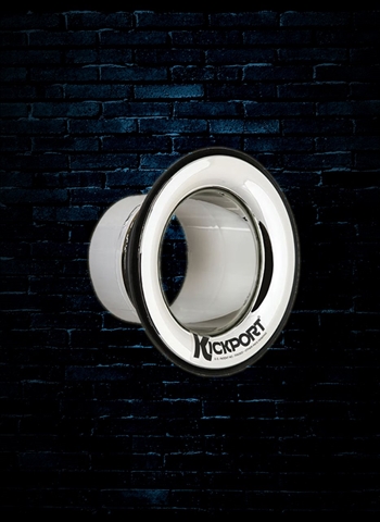 KickPort Bass Drum Sound Hole Enhancer - Chrome