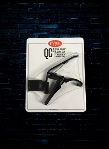 Kyser KG6BQC Quick-Clip Tuner and Capo Combo Pack
