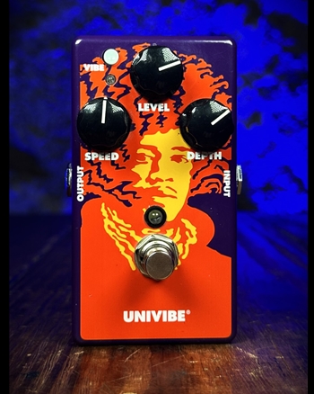 MXR Jimi Hendrix 70th Anniversary Tribute Series Univibe Phase Shifter Pedal *USED*