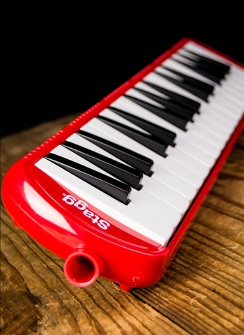 Stagg MELOSTA32 RD - 32-Key Melodica - Red