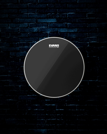 Evans TT08CHR - 8" Black Chrome Tom Drumhead