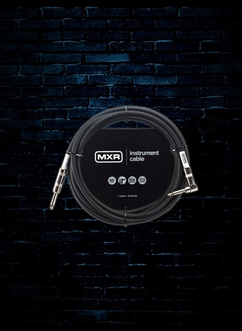 MXR DCIS10R - 10' Standard Series Straight to Right-Angle Instrument Cable