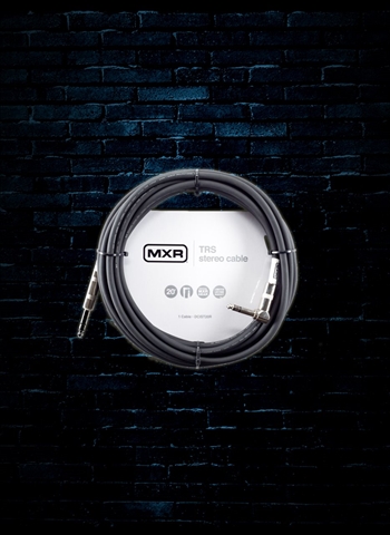 MXR DCIST20R - 20' Straight to Right-Angle TRS Cable