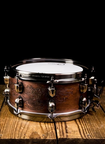Mapex BPMW255LWH - 5.5"x12" Black Panther Warbird Chris Adler Snare Drum