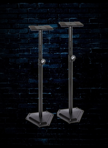 On-Stage SMS6600-P Hex-Base Monitor Stands (Pair)