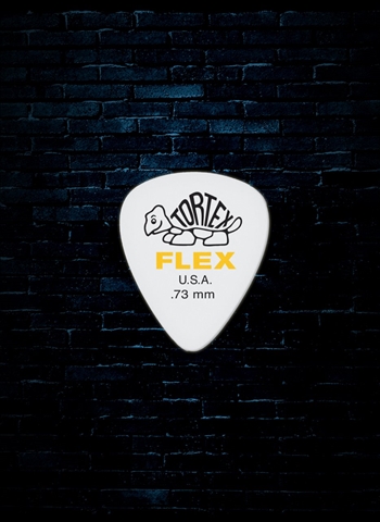 Dunlop 428 - .73mm Tortex Flex Standard Guitar Pick (72 Pack)