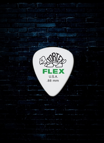 Dunlop 428 - .88mm Tortex Flex Standard Guitar Pick (72 Pack)