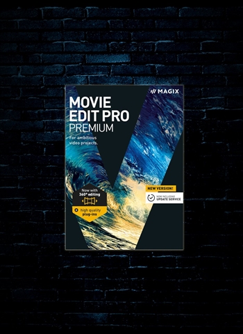 MAGIX Movie Edit Pro Premium Software (Download)