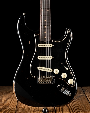 Fender Limited Edition Relic Roasted Dual-Mag Stratocaster - Black