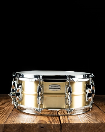 Yamaha RRS1455 - 5.5"x14" Recording Custom Brass Snare Drum