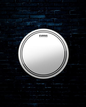 Evans B08EC2S - 8" EC2S Frosted Tom Drumhead