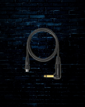 Shure WA305 - 2.3' 1/4" Right Angle Premium Guitar Cable