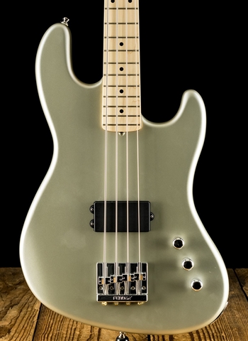 Fender American Artist Flea Signature Active Jazz Bass - Satin Inca Silver