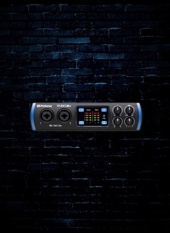 PreSonus Studio 26c - 2x4 USB-C Audio Interface