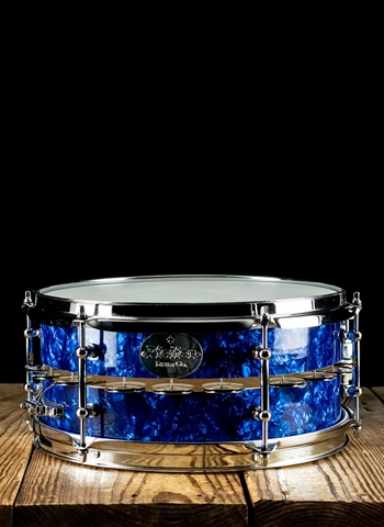 PFEIFER 5.5"x12" Generation FX Maple Snare Drum - Blue Pearl