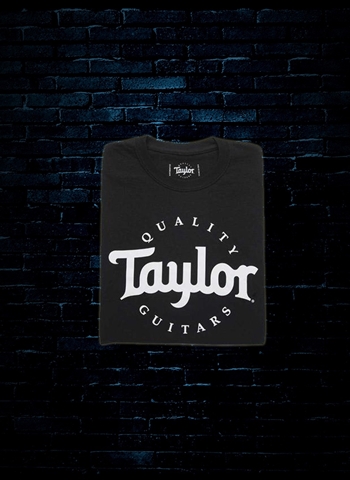 Taylor Basic Logo T-Shirt - Black (Large)