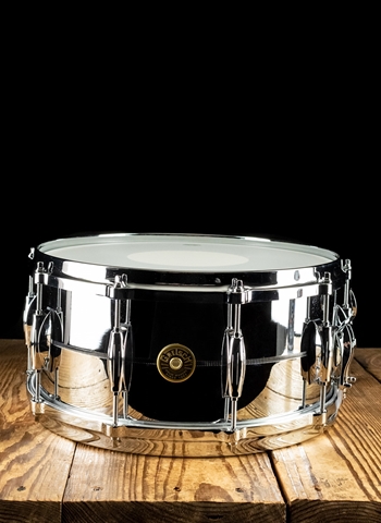 Gretsch 6.5"x14" USA Custom Metal Snare Drum - Chrome Over Brass