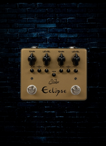 Suhr Limited Edition Eclipse Dual-Channel Overdrive/Distortion Pedal - Gold