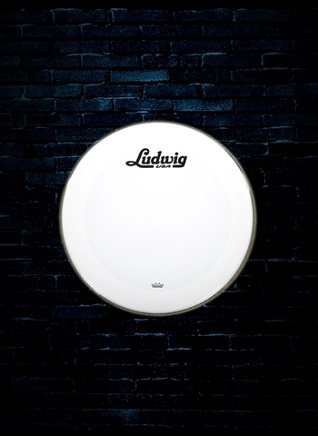 Ludwig 22" Powerstroke 3 Smooth White Bass Drumhead