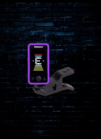 D'Addario Eclipse Chromatic Headstock Tuner - Purple