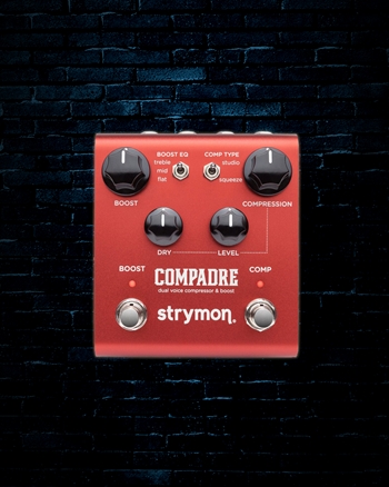 Strymon Compadre Dual Voice Compressor & Clean Boost Pedal