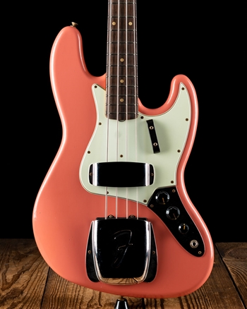 Fender Custom Shop 1964 Journeyman Relic Jazz Bass - Super Faded Aged Tahitian Coral