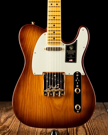 Fender 75th Anniversary Commemorative Tele - 2-Color Bourbon Burst