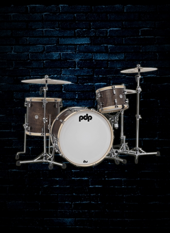 PDP Concept Maple Classic 3-Piece Drum Set - Walnut Stain