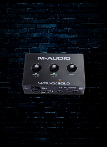 M-Audio M-Track Solo 2-channel USB Audio Interface