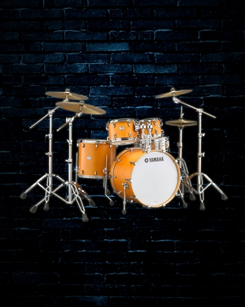 Yamaha TMP2F4 Tour Custom 4-Piece Drum Set - Caramel Satin
