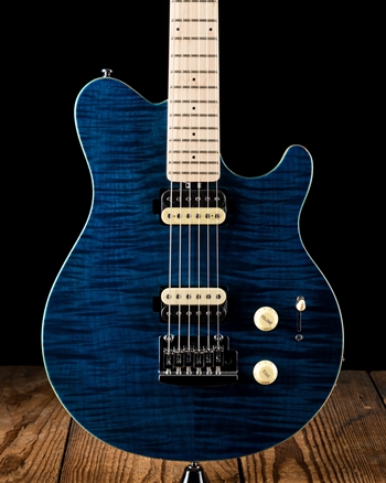 Sterling Axis Flame Maple - Neptune Blue