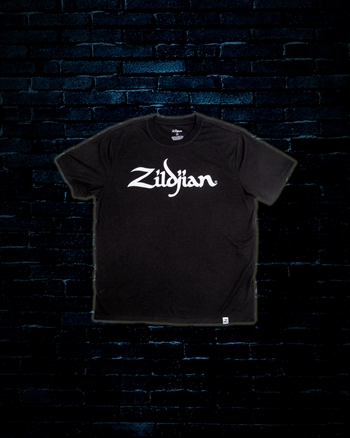 Zildjian Classic Logo T-Shirt - Black (X-Large)
