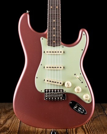 Fender Custom Shop 64 Journeyman Relic Stratocaster - Aged Burgundy Mist Metallic