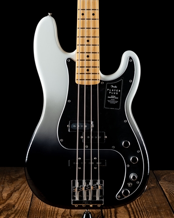 Fender Player Plus Precision Bass - Silver Smoke