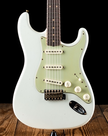 Fender Custom Shop Limited Edition 1960 Journeyman Relic Stratocaster - Aged Olympic White