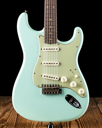 Fender Custom Shop Limited Edition 1960 Journeyman Relic Stratocaster - Faded Aged Surf Green