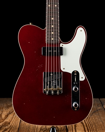 Fender Custom Shop Limited Edition P90 Journeyman Telecaster - Aged Firemist Red
