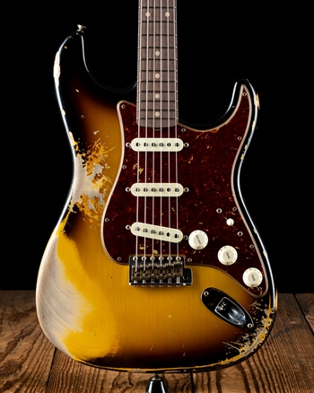 Fender Custom Shop Limited Edition '61 Heavy Relic Stratocaster - 3-Color Sunburst